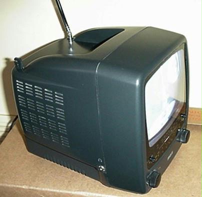 When was color TV invented?